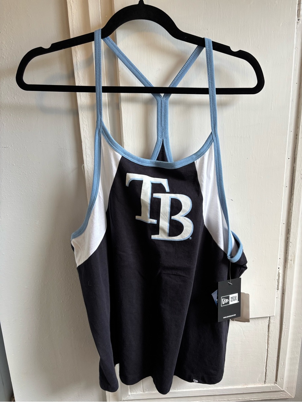 New Era Black, White & Light Blue Kids One-Piece Bodysuit - Picture 3 of 5